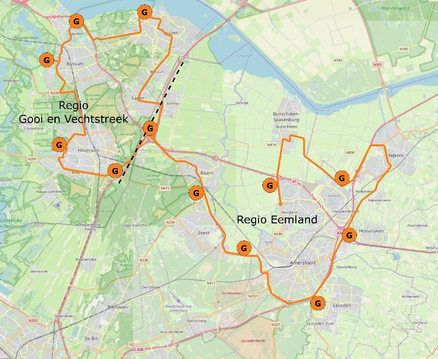 eemland geothermie kaartje